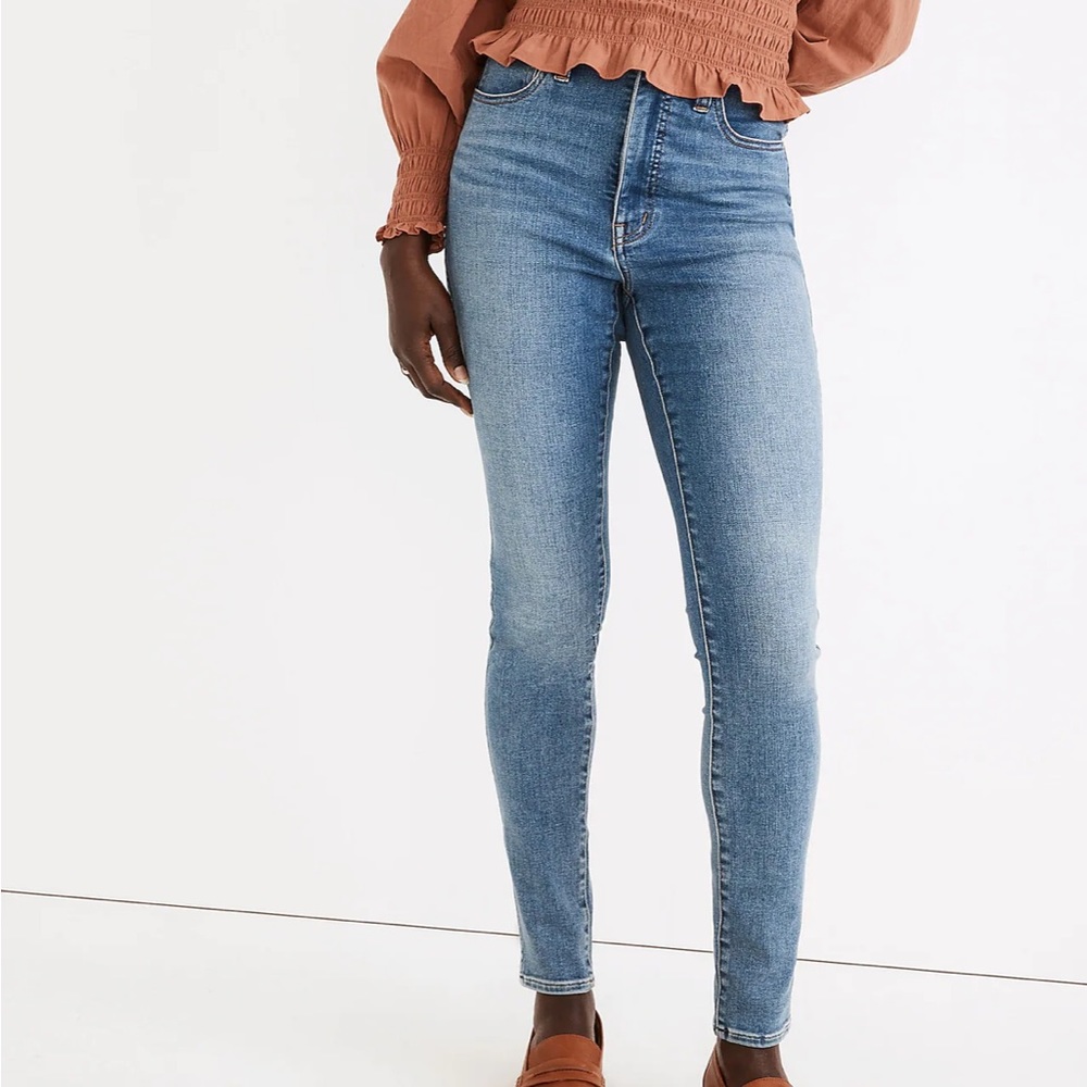 NWT Madewell Curvy Roadtripper Authentic Skinny Jeans in Vinton Wash size 27